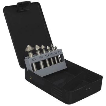 image of Countersink Bit Set 6pc - 3 x V Flutes