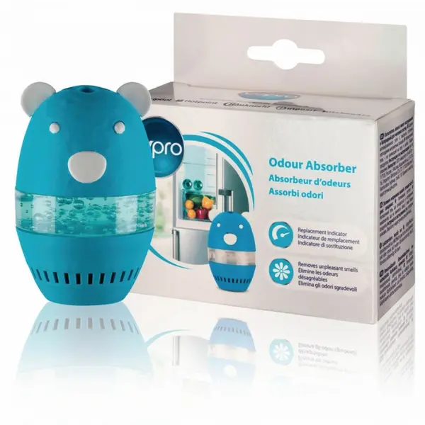 Image of WPRO Fridge Goodbye Odours Odour Absorber Egg Deodoriser Blue DE0213 CAB74728
