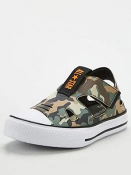 image of Converse Chuck Taylor All Star Superplay Ox Camo Toddler Sandal - Camouflage