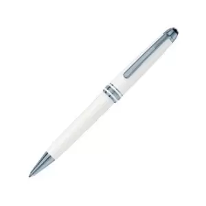 Image of Mont Blanc Meisterstuck Glacier Classique White Ball Pen
