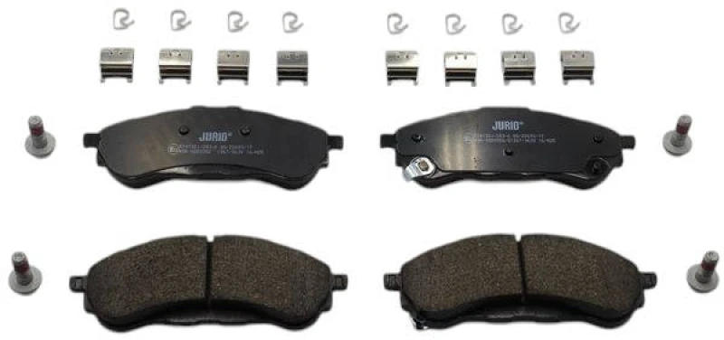 Image of JURID 574132J Brake pad set Brake Pad Set,disc brake (402)