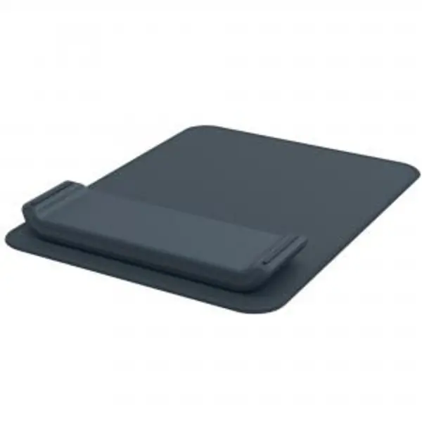 Image of Leitz Mouse Mat with Height Adjustable Wrist Rest Dark Grey - 65170089