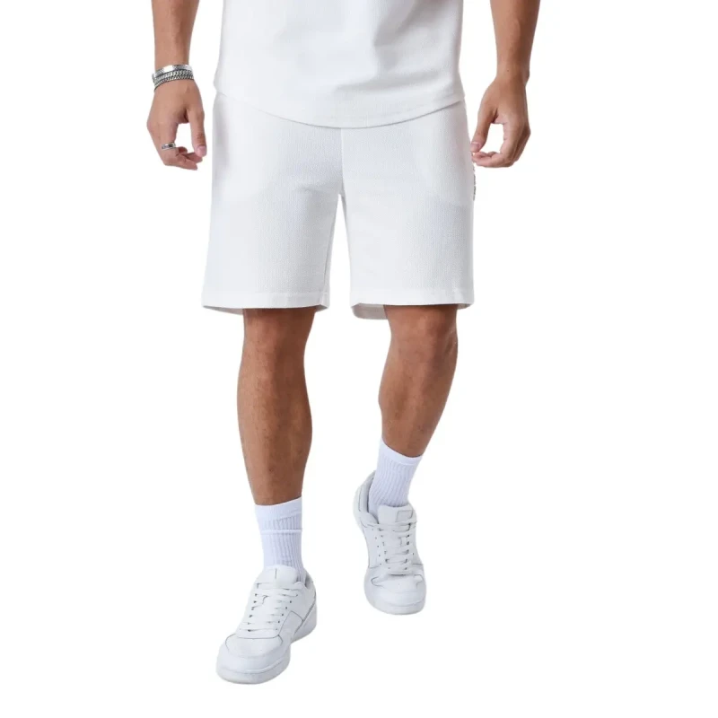 Image of Project X Paris Plain textured shorts Project X Paris Blanc Male S