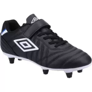 image of Umbro Boys Speciali Liga Soft Grnd Jnr Rugby Football Boots UK Size 10 (EU 27.5)