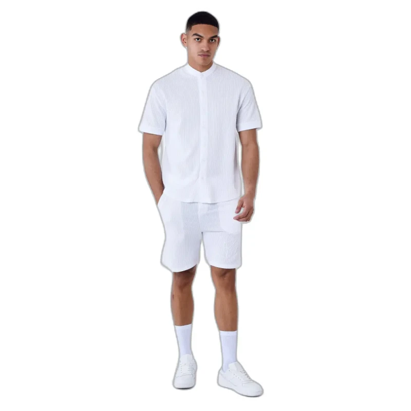 Image of Project X Paris Seersucker shirt Project X Paris Blanc Male L