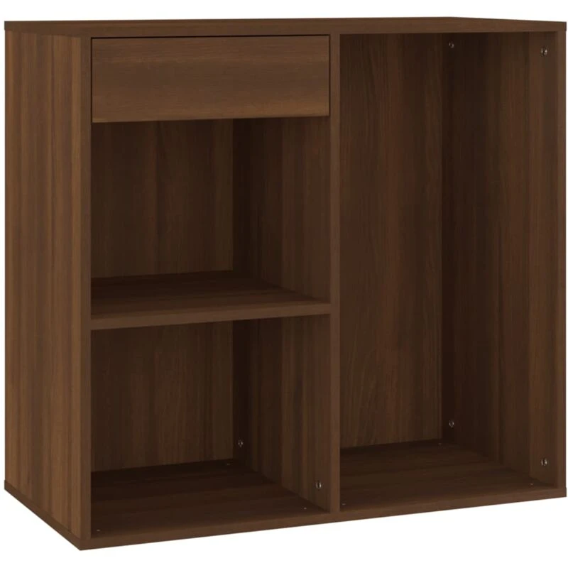 Image of Vidaxl Cosmetic Cabinet Brown Oak 80X40X75cm Engineered Wood, Brown 820504