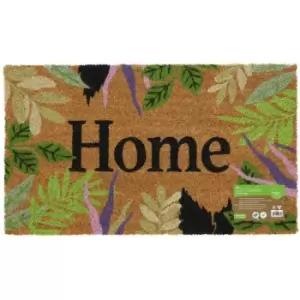 Image of Eco-Friendly Garden Latex Backed Coir Entrance Door Mat, Home Design