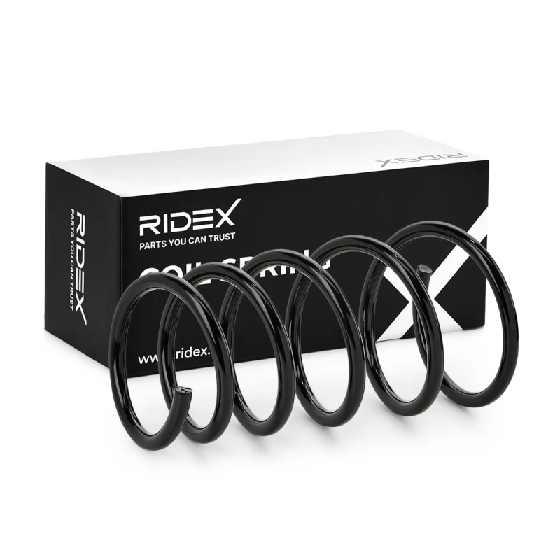 Image of RIDEX 188C0095 Coil spring Front Axle Coil Spring (188)