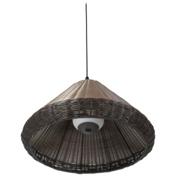 image of Faro SAIGON - Dome Pendant Brown, E27, IP65