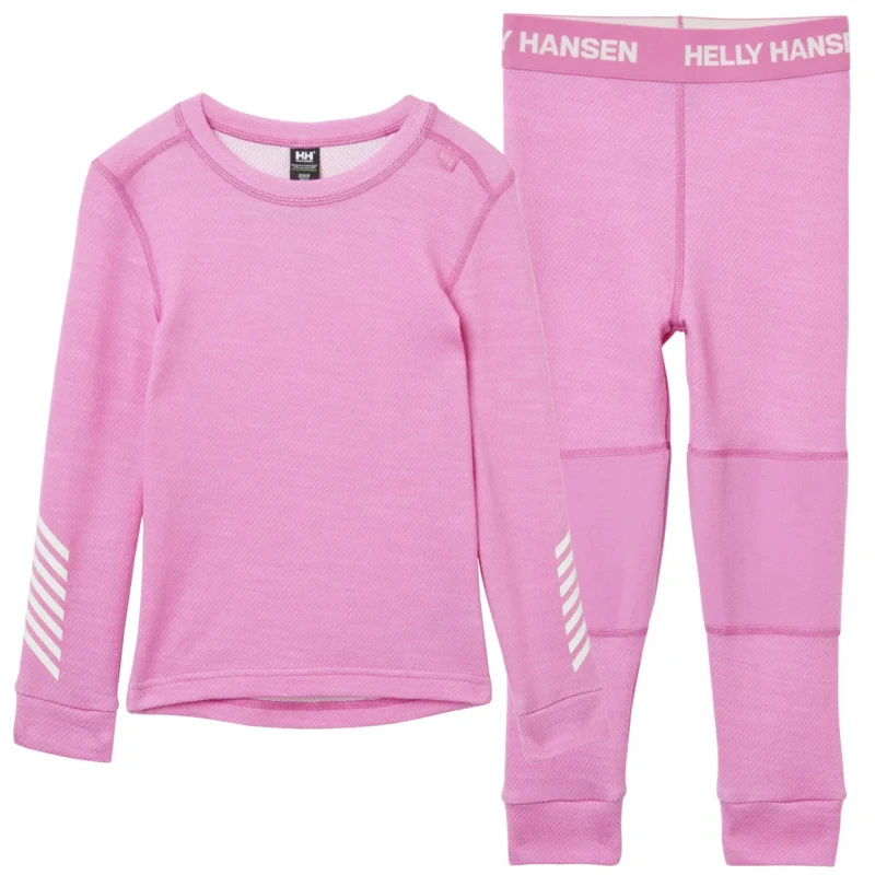 Image of Helly Hansen Merino wool baby underwear set Helly Hansen Lifa Rose Unisex 1 an