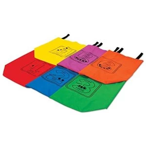 Image of Pre-Sport Unisex-Youth Numbered Jumping Sacks (Pack of No. 1 to 6), Assorted, One Size