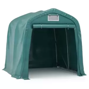 Image of Vidaxl Garage Tent Pvc 1.6X2.4 M Green