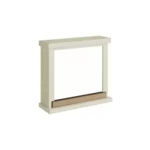 Image of Ivory color frame for fireplace cm 75x67,8x24,5 FM469-IV1 - Avorio Antico - Tagu The Missing Piece
