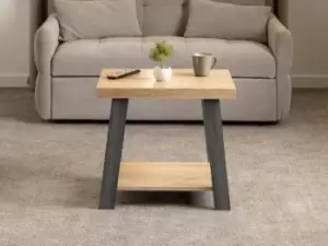 Image of Seconique Eddie Sonoma Oak Lamp Table