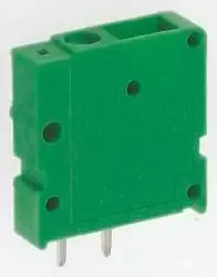 Image of Phoenix Contact Front 2,5-V/sa10 Tb, Wire To Board, 1Pos, 30-12Awg, Grn
