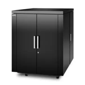 Image of APC AR4018IX429 rack cabinet 18U Freestanding rack Black