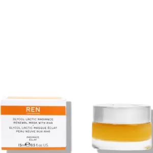 Image of REN Clean Skincare Glycol Lactic Radiance Renewal Mask 15ml