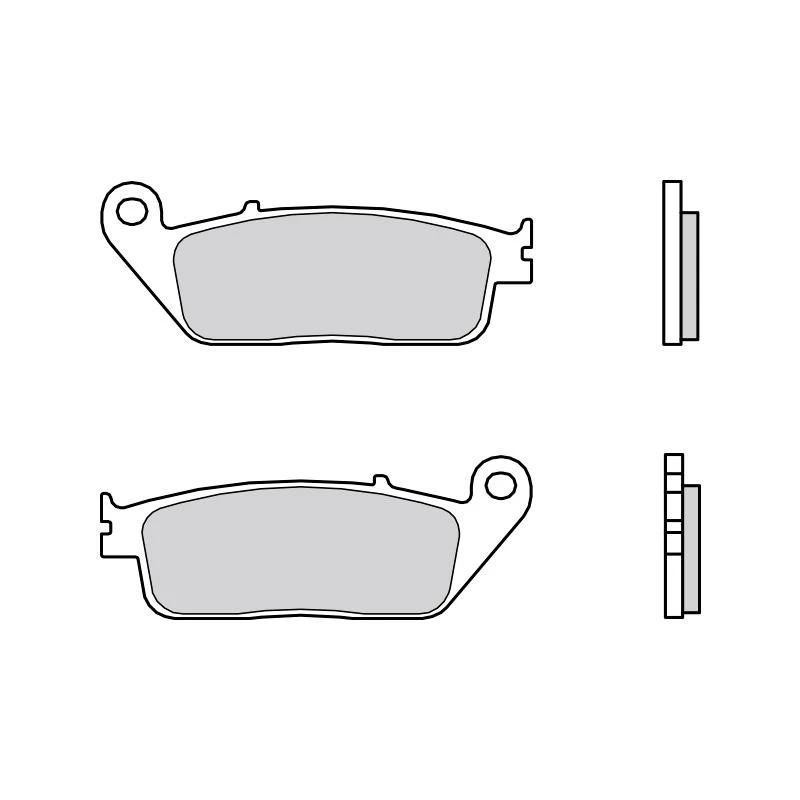 Image of BREMBO Brake pad set BREMBO 07HO30LA
