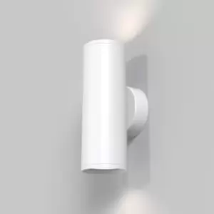 Image of Maytoni FOCUS S 2 Light Outdoor Up Down Wall Lamp White GU10