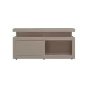 Image of flat screen TV unit, grey