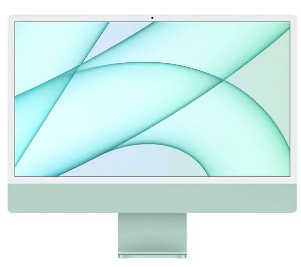 Image of Apple iMac 4.5K 24" (2021) - M1, 256GB SSD, Green