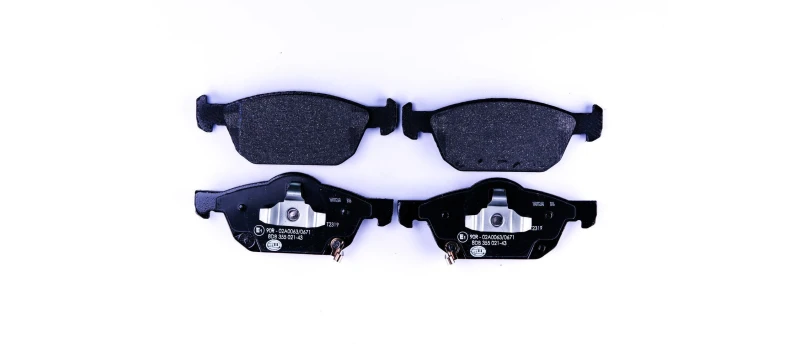 Image of HELLA Brake pad set HELLA 8DB 355 021-431