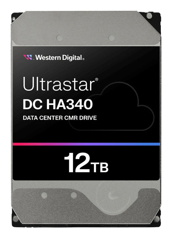 Image of Western Digital Western Digital Ultrastar DC HA340 internal hard drive 12 TB 7200 RPM 512 MB 3.5" Serial ATA 0B47063