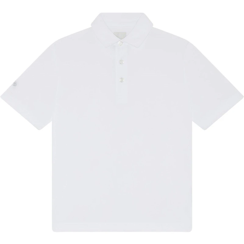 Image of Callaway Unisex Kids Solid Short-Sleeve Performance Polo Shirt Bright White unisex 7-8 (S)