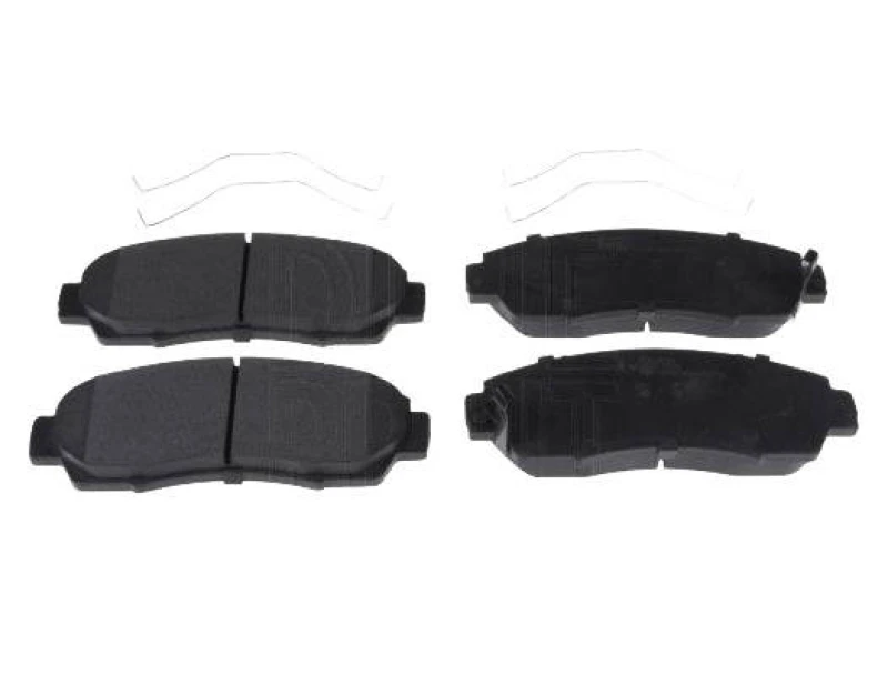 Image of Blue PRINT ADH24291 Brake pad set Front Axle, with acoustic wear warning, with fastening material Brake Pad Set,disc brake (402)