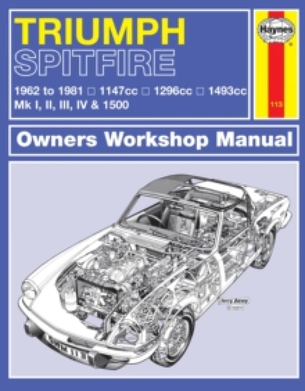 Image of Trimph Spitfire Owners Workshop Manual Paperback