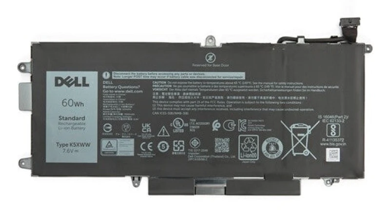Image of DELL N18GG laptop spare part Battery
