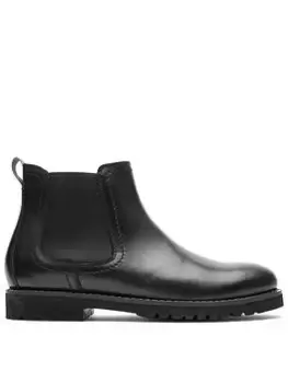 Image of Rockport Mitchell Chelsea Boots - Black, Size 10, Men