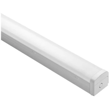 image of 5ft Batten 60W Oracle High Output 3-Hour Emergency 3000K and 4000K 5700K Tri-Colour CCT 120° Diffused White 6000lm Battens Fittings Light - Phoebe Led