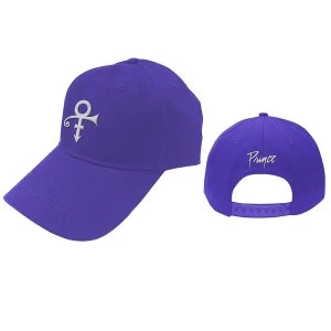 Prince - White Symbol Unisex Baseball Cap - Purple