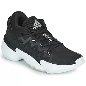 Image of adidas D.O.N. ISSUE 2 womens Basketball Trainers (Shoes) in Black