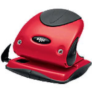 Image of Rexel 2 Hole Punch Choices P225 Red, Black 25 Sheets