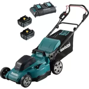 image of Makita DLM480CT2 480mm Cordless Lawnmower