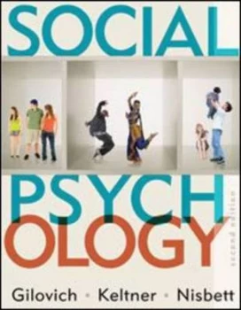 Image of Social Psychology by Tom Gilovich Paperback