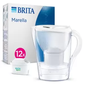 Image of BRITA Marella White MaxtraPro Annual Set White