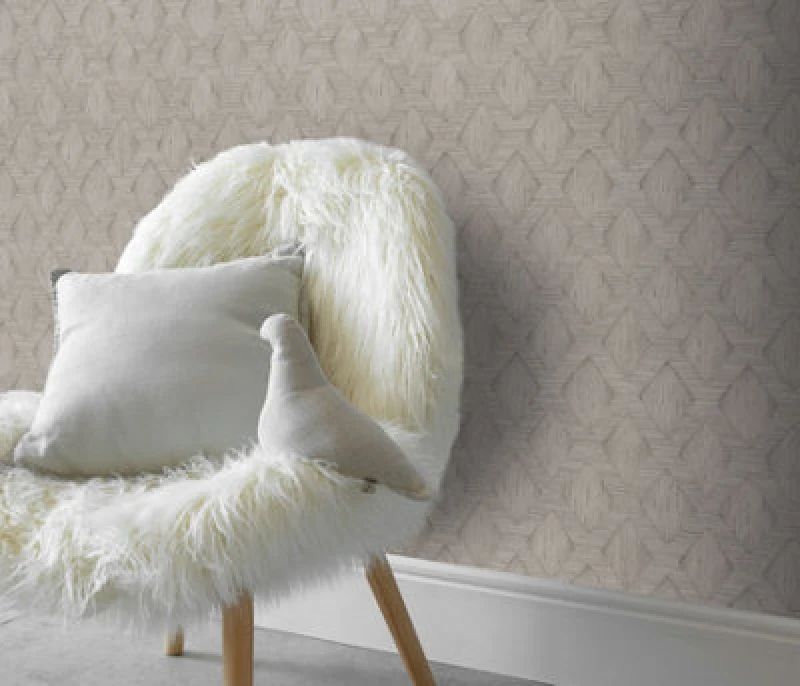 Image of Erismann Wallpaper Hidden Harmony Taupe