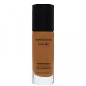Image of bareMinerals BarePro Performance Wear Liquid Foundation SPF20 No 27 Espresso 30ml
