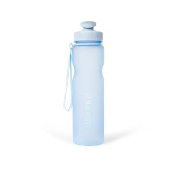 image of USA Pro Soft Touch Water Bottle - Blue