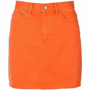 Image of Dr Denim Mallory Skirt - Stone Orange