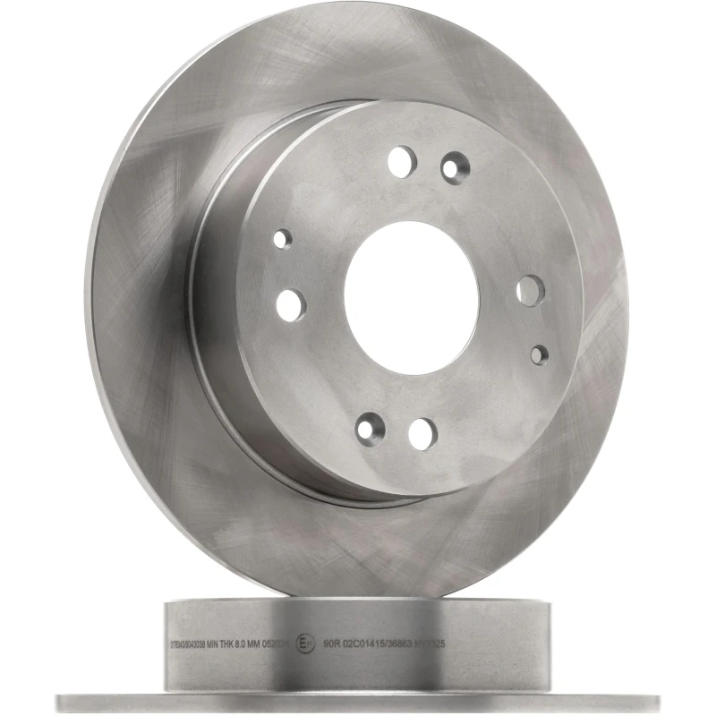 Image of STARK SKBD-0023208 Brake disc Rear Axle, solid, Cast Iron, Uncoated, Untreated, without bolts/screws Cast Iron Brake Disc (82)