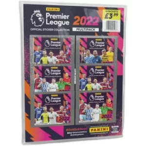 Image of Panini Premier League 2022 Sticker Collection Multipack