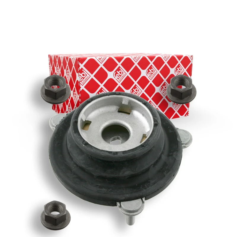Image of FEBI BILSTEIN 37951 Repair Kit, suspension strut OE Turbo NEW, Front Axle Left, without ball bearing, with fastening/mounting material Repair Kit,sus
