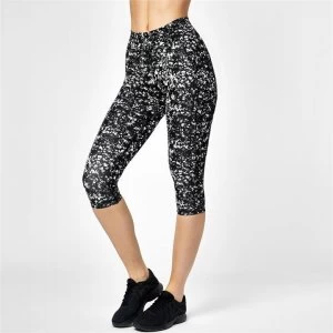 image of USA Pro Pro Capri Leggings - Mono Scawl