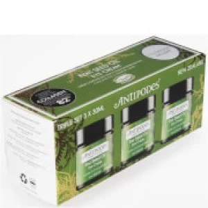 image of Antipodes Daily Ultra Care Kiwi Seed Oil Eye Cream 3 x 30ml