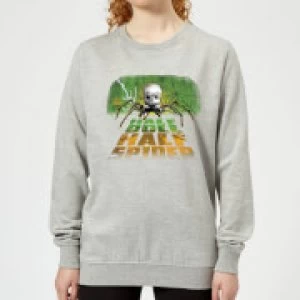 Toy Story Half Doll Half Spider Womens Sweatshirt - Grey - 3XL