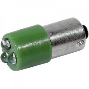 Image of LED bulb BA9s Green 230 V AC 450 mcd CML
